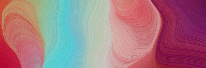 colorful vibrant artistic art design graphic with modern soft swirl waves background illustration with dark gray, dark moderate pink and rosy brown color