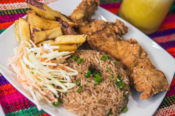 menu restaurante peruano