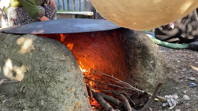 Traditional turkish  bread. Also known as "yufka ekmek" ,  natural organic homemade yufka bread.