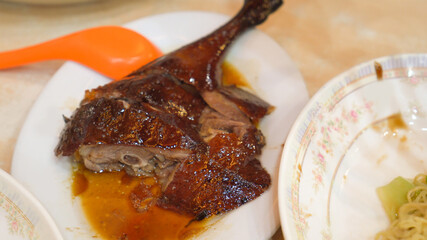 Roasted geese bbq Hong Kong Catonese style