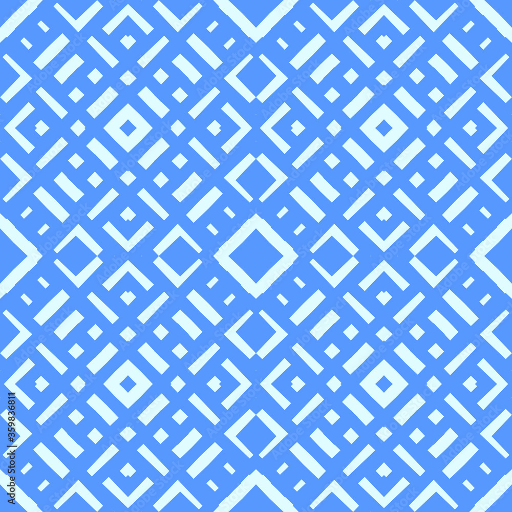 Poster seamless geometric pattern with geometric shapes,fabric pattern,tile pattern,carpet pattern,wallpape