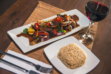 menu restaurante comida