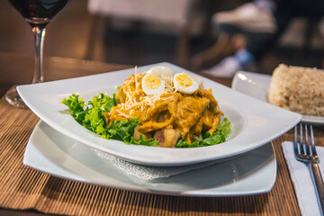 menu restaurante comida