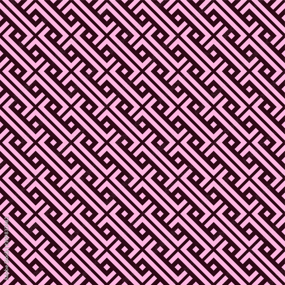 Poster seamless geometric pattern with geometric shapes,fabric pattern,tile pattern,carpet pattern,wallpape