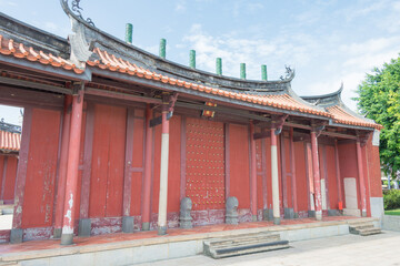 Fototapeta premium Changhua Confucian Temple in Changhua, Taiwan. The temple was originally built in 1726.