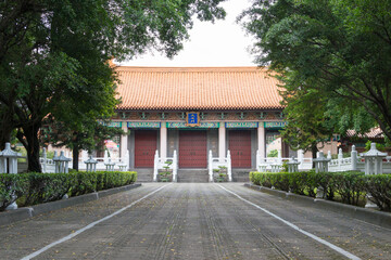 Obraz premium Taichung Confucian Temple in Taichung, Taiwan. The temple was built in 1976.