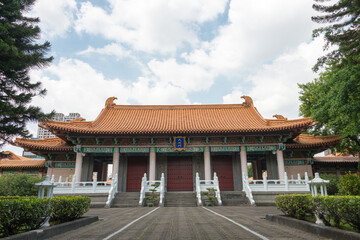 Taichung Confucian Temple in Taichung, Taiwan. The temple was built in 1976.