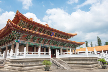 Taichung Confucian Temple in Taichung, Taiwan. The temple was built in 1976.