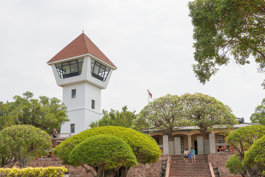 Anping Old Fort (Fort Zeelandia) in Tainan, Taiwan. was a fortress built over ten years from 1624 to 1634 by the Dutch East India Company (VOC).