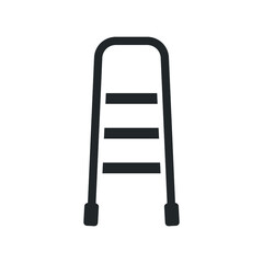 Climbing ladder icon