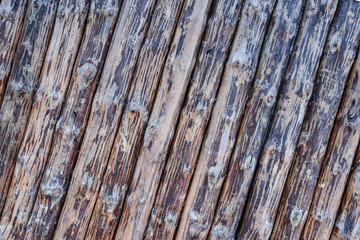 Fototapeta premium plank old with oblique line wooden pattern gray parallel weathered background