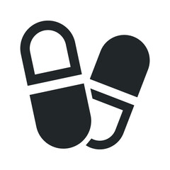 Medication pills icon