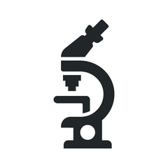 Microscope, lab icon