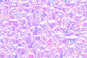 cute optic crystals pattern computer graphics background or texture illustration