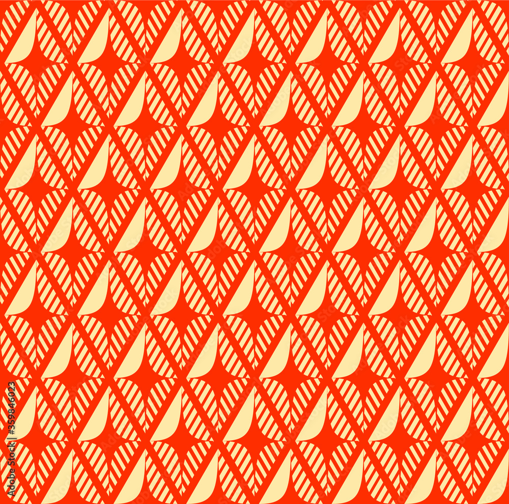 Poster seamless geometric pattern with geometric shapes,fabric pattern,tile pattern,carpet pattern,wallpape