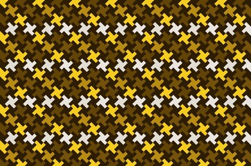 Seamless houndstooth pattern background