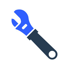 Wrench repair tools icon