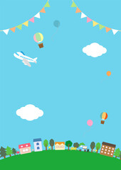 街並み　ポスター