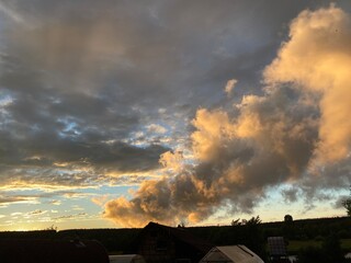 fire in the sky