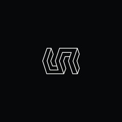 Professional Innovative 3D Initial UN logo and NN logo. Letter NU UN Minimal elegant Monogram. Premium Business Artistic Alphabet symbol and sign