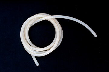 Plastic silicone hose for use in industry and aquariums.
