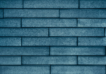 Stone wall from small parts