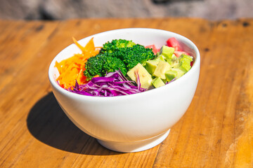 Platos de menu restaurante