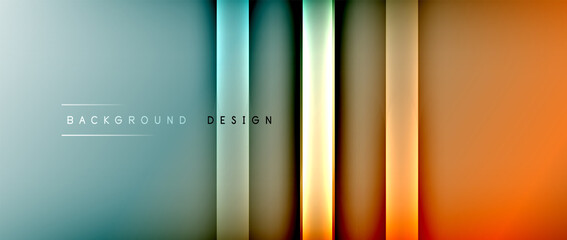 Bright gradient neon lines abstract background