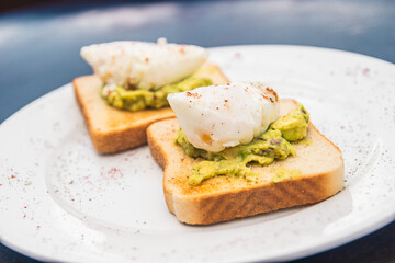Platos de menu restaurante