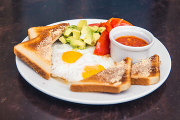 platos de desayuno