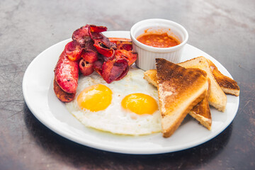 platos de desayuno