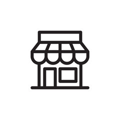 store icon logo illustration design