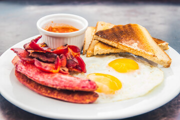 platos de desayuno