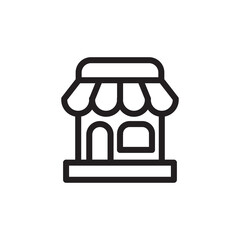 store icon logo illustration design