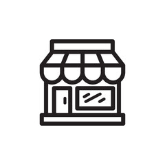 store icon logo illustration design
