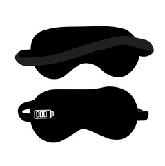 Vector stock illustration of a sleep mask