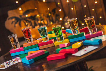Tragos coloridos