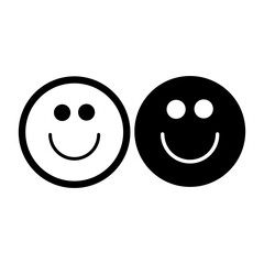 Fototapeta premium Emoticon icon vector illustration