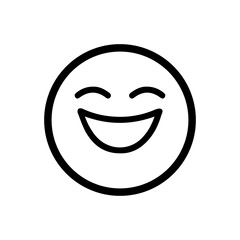 Emoticon icon vector illustration