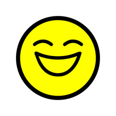 Fototapeta premium Emoticon icon vector illustration