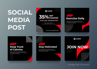 sport social media post