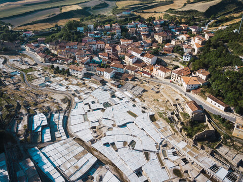 Traditional salt industry in Basque Country