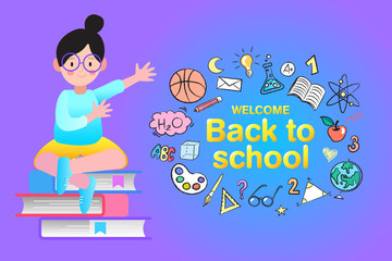 back to school concept
