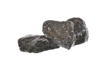 granite stone isolated on white background