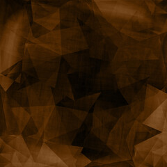 brown triangle polygonal background texture