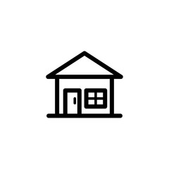 house icon logo illustration design