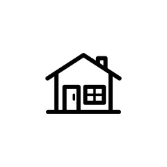 house icon logo illustration design