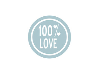 100 percent love 