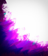 Abstract watercolor background. Abstract colorful digital art painting 