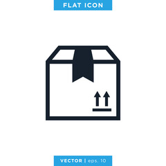 Box Icon Vector Design Template